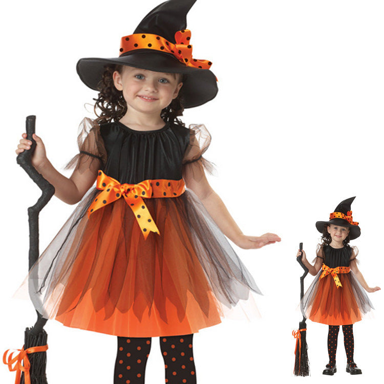 Costume de sorcière enfant Halloween - La Case à Bébé