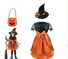 Costume de sorcière enfant Halloween - La Case à Bébé