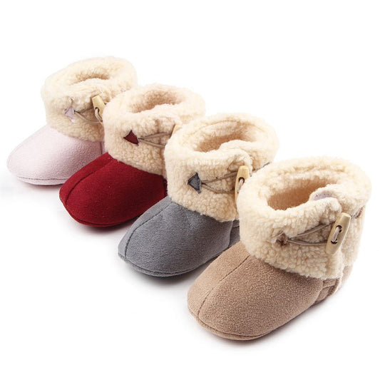 Chaussure chaudes pour bébé type boots d'hiver - La Case à Bébé